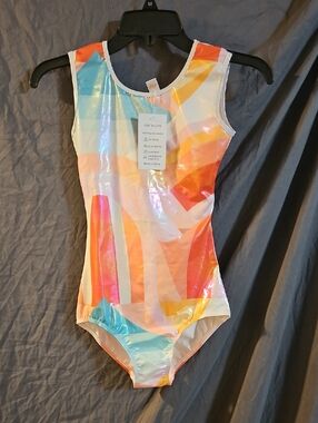 ZKQL GIRLS COLORFUL LEOTARD: NEW WITH TAGS (SEE DESCRIPTION): Size 14